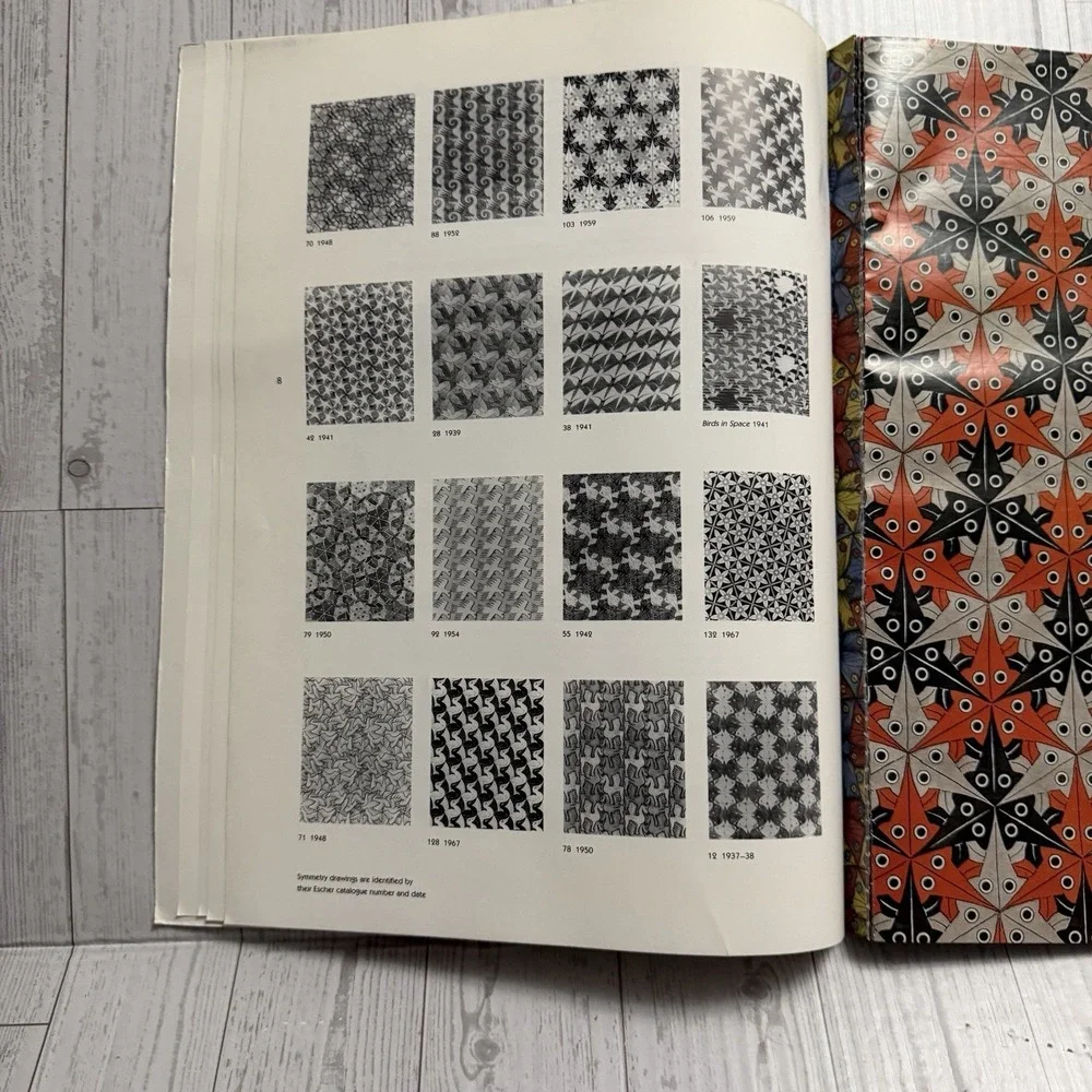 Giftwraps By Artists: M.C. Escher By Joost Elffers 1987 - Christmas Wrap
